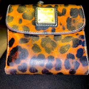 Dooney and Bourke Leopard Wallet